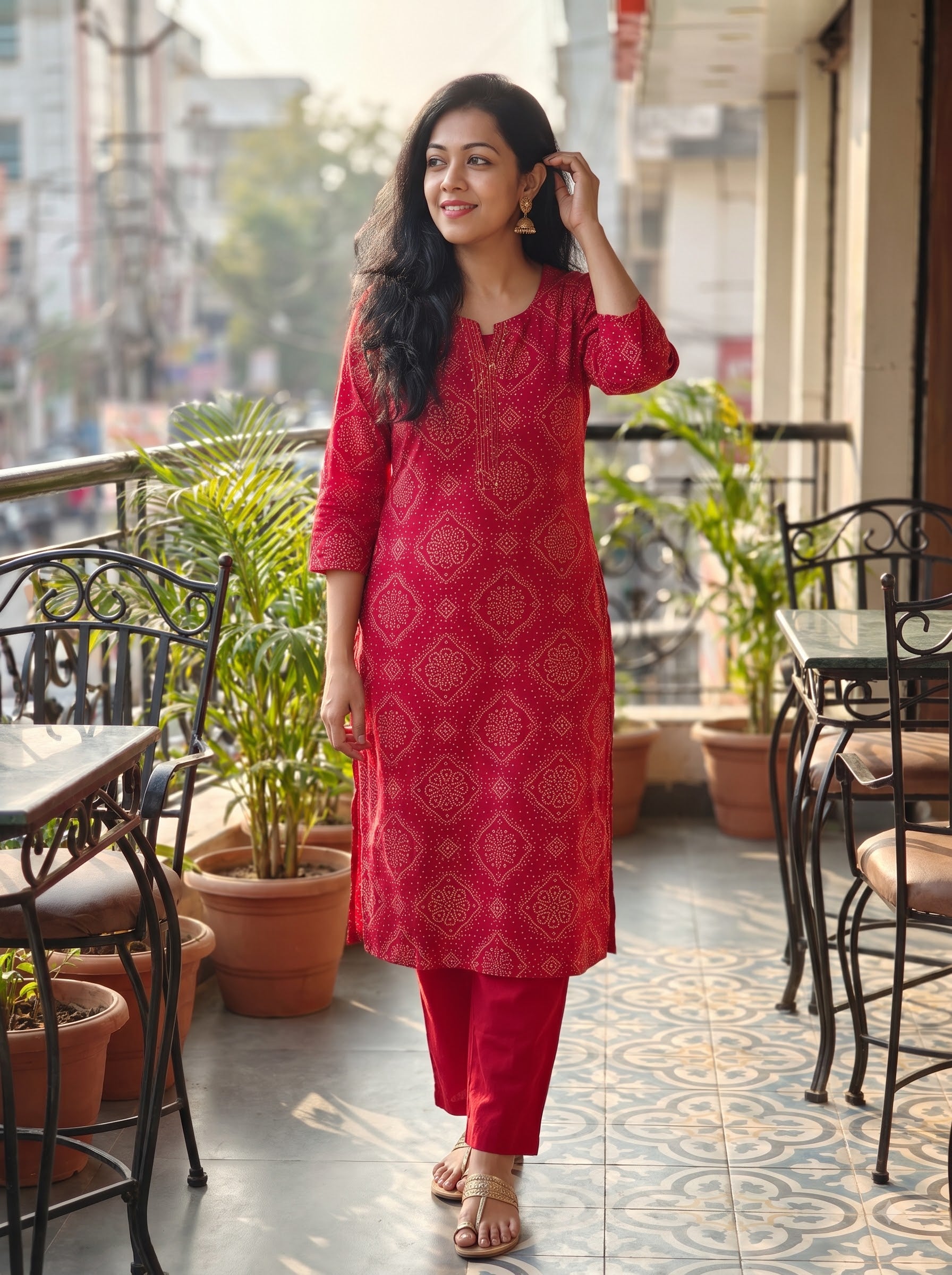 Pure Cotton Kurti 016535