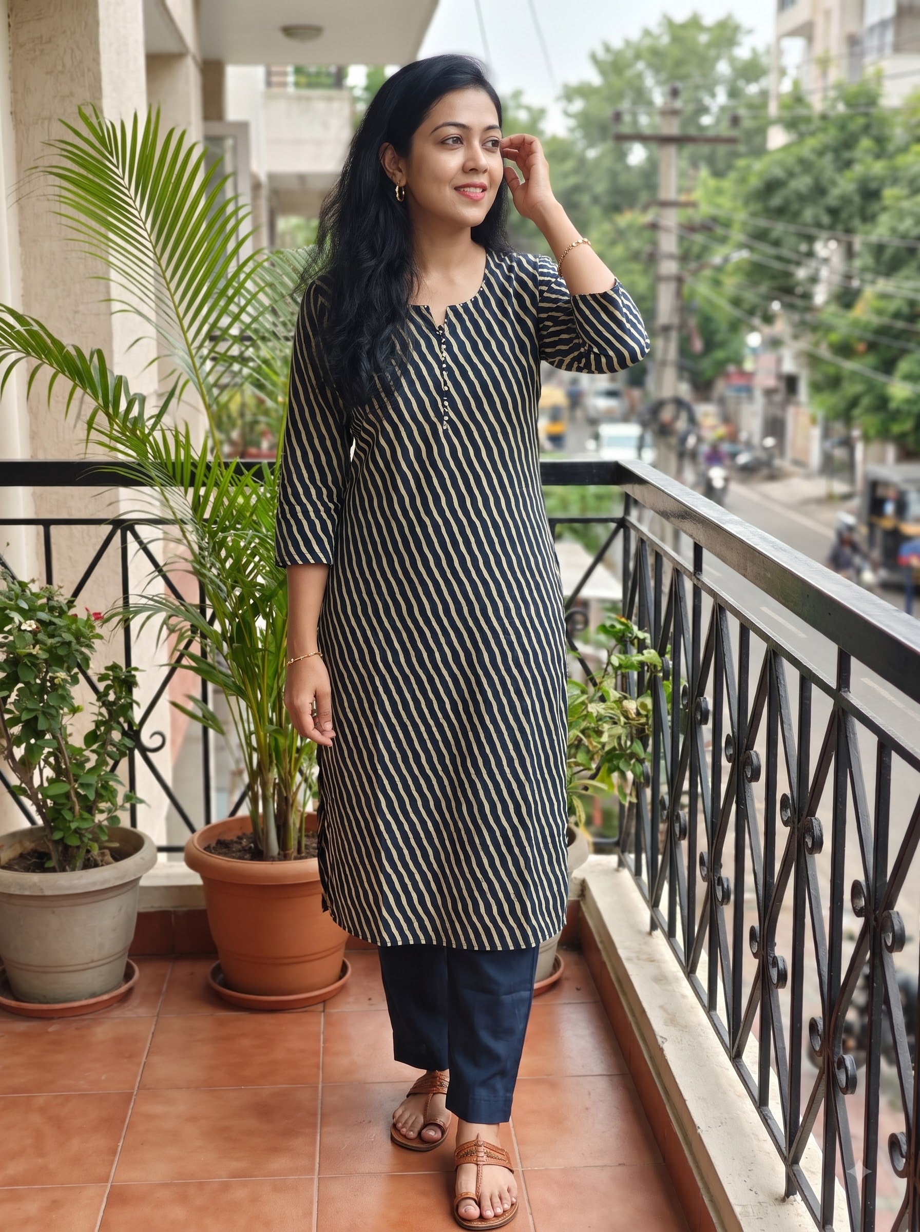 Pure Cotton Kurti 016532