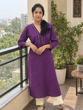 Linen Cotton Kurti 017072