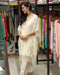 Georgette Ivory Kaftan 011713