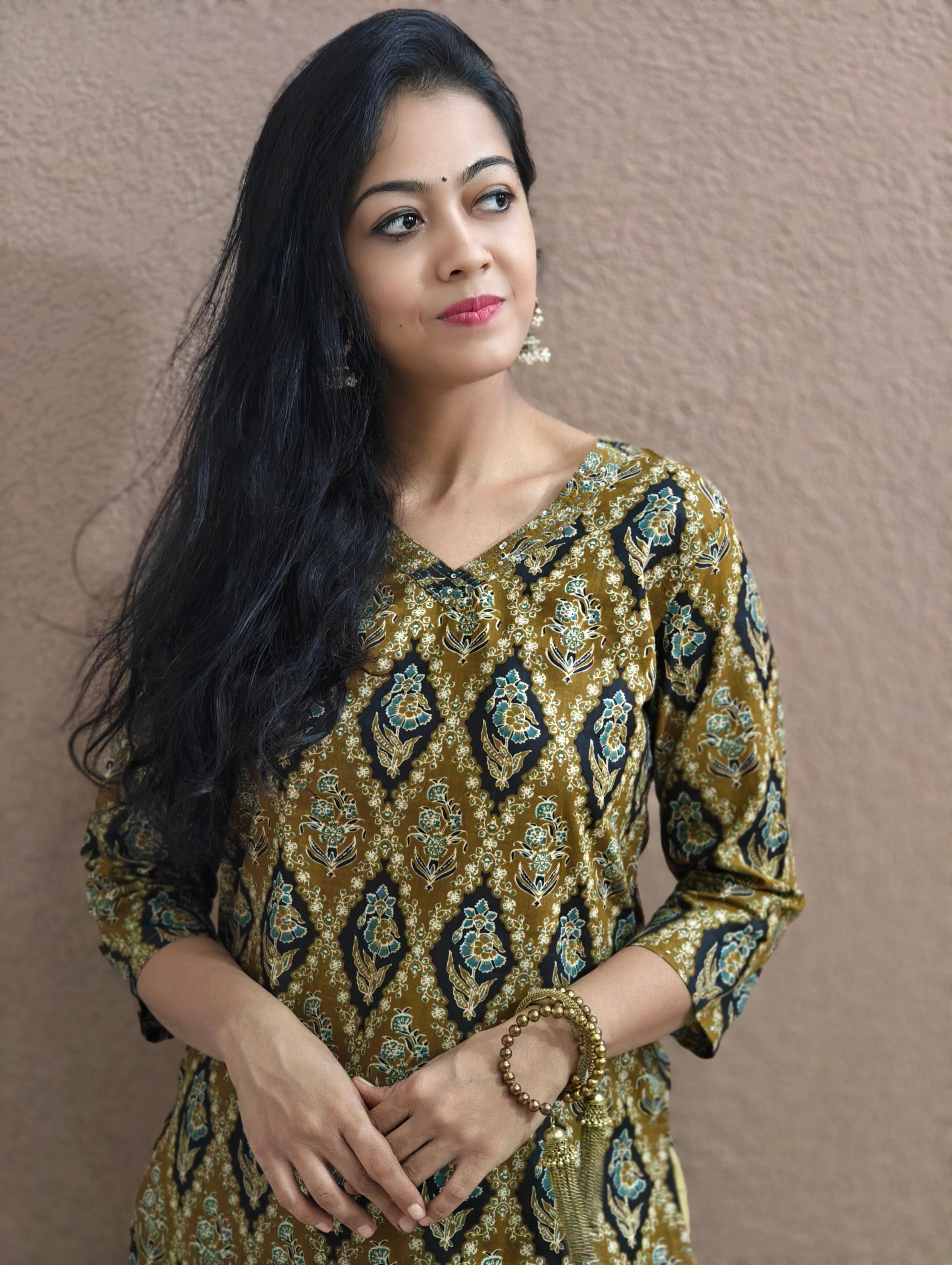 Pure Cotton Kurti 016243