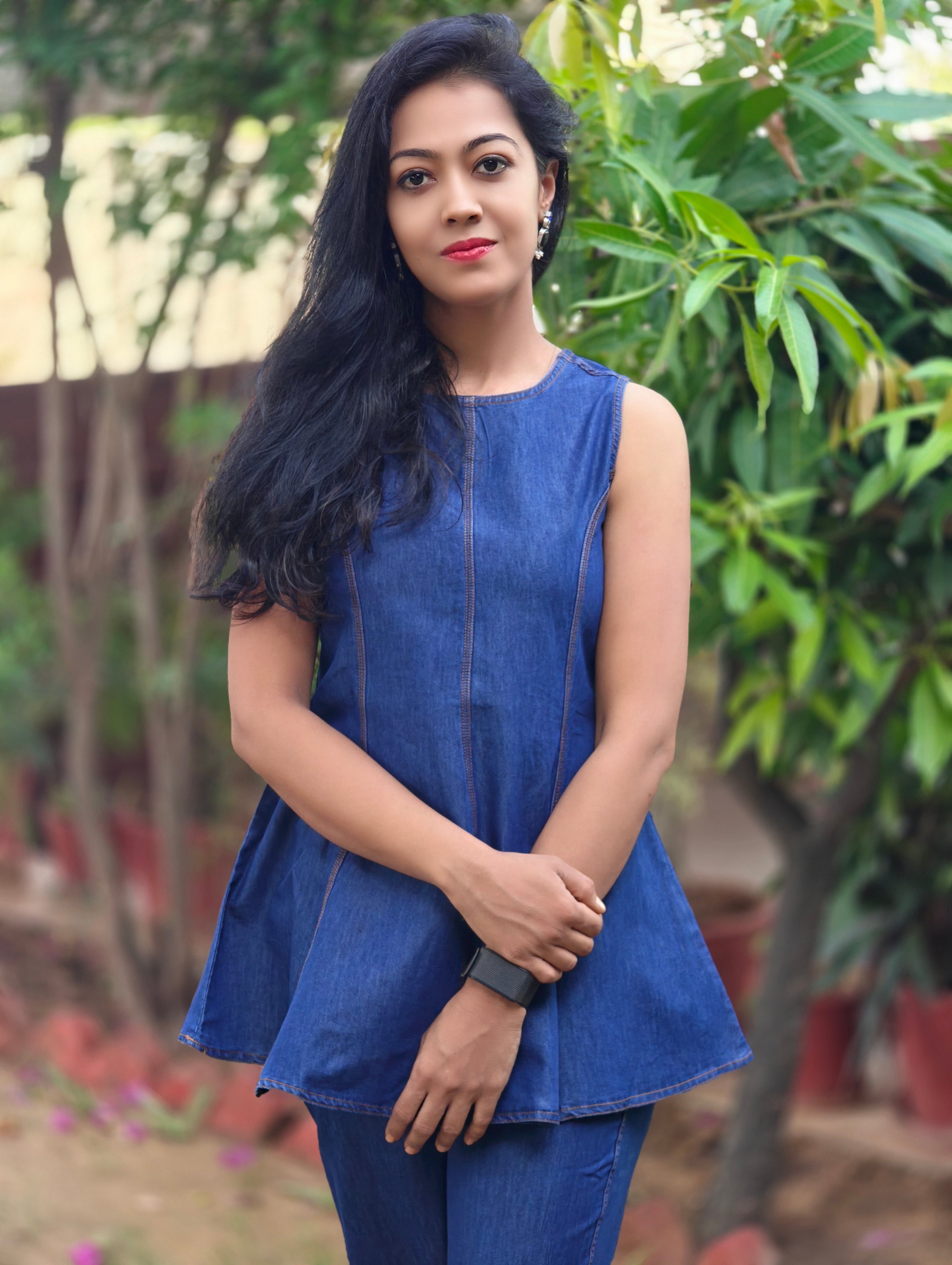 Soft Denim Co-ord Set 016365