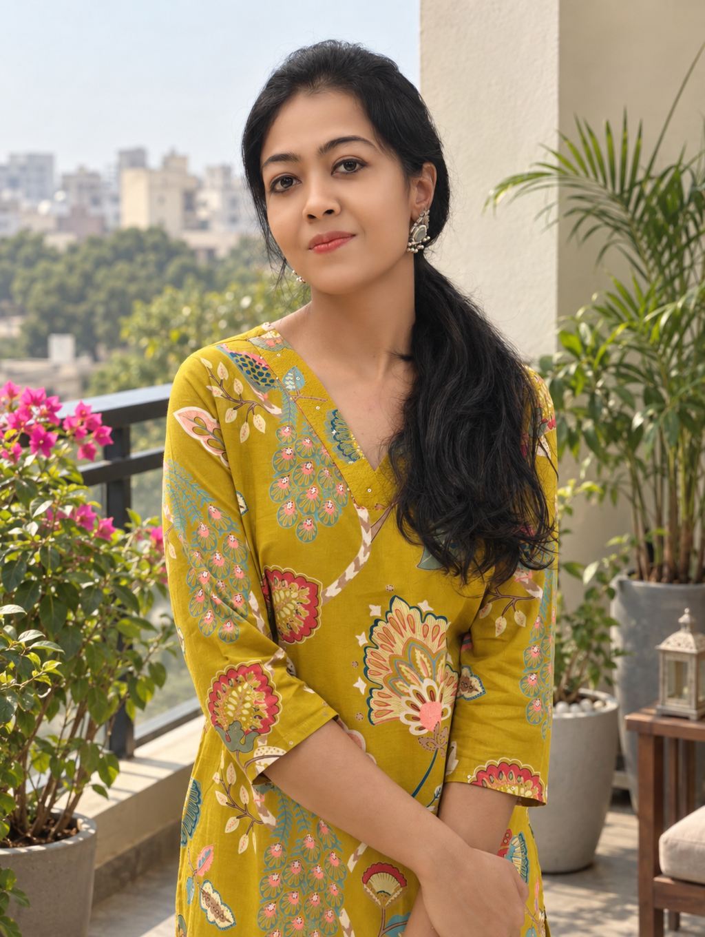 Pure Cotton Kurti 017056