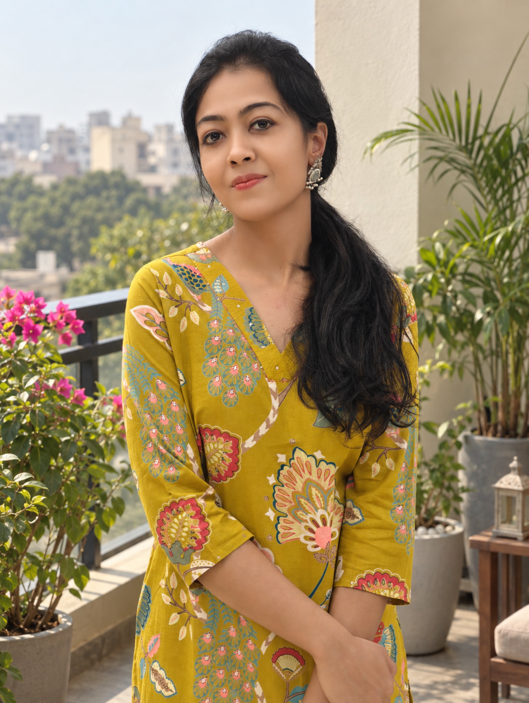 Pure Cotton Kurti 017056