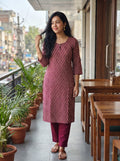 Pure Cotton Kurti 016534