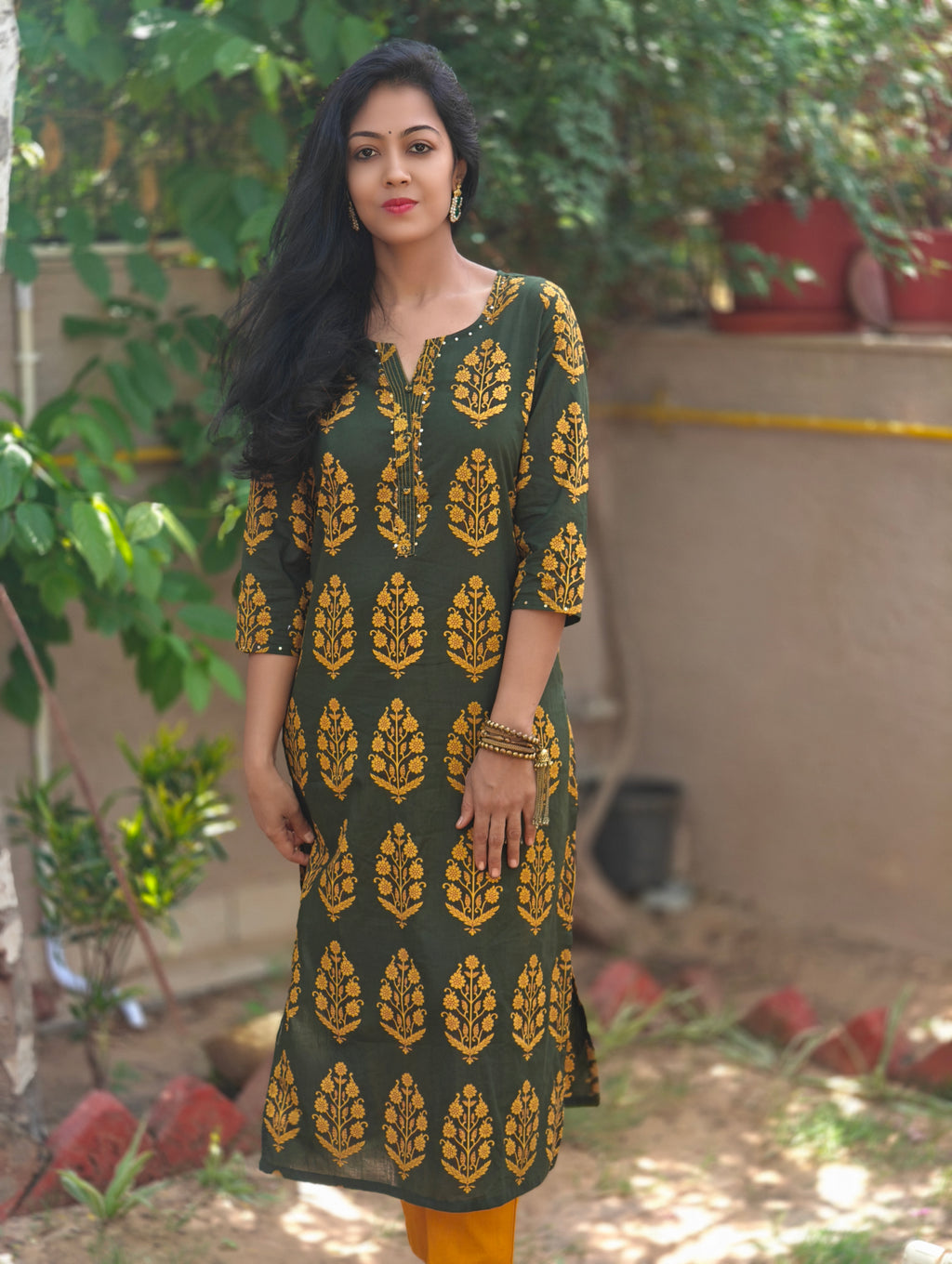 Pure Cotton Kurti 016244