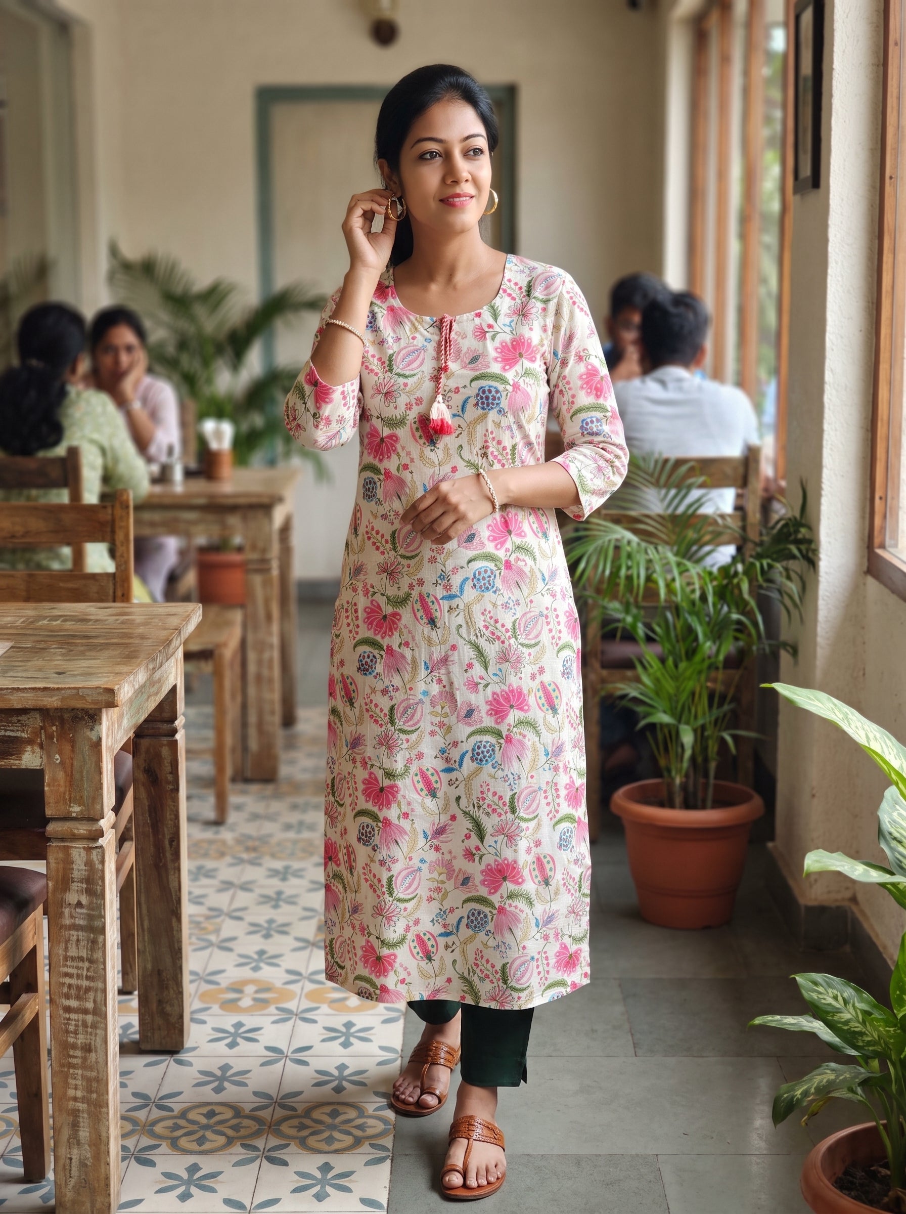 Pure Cotton Kurti 016254